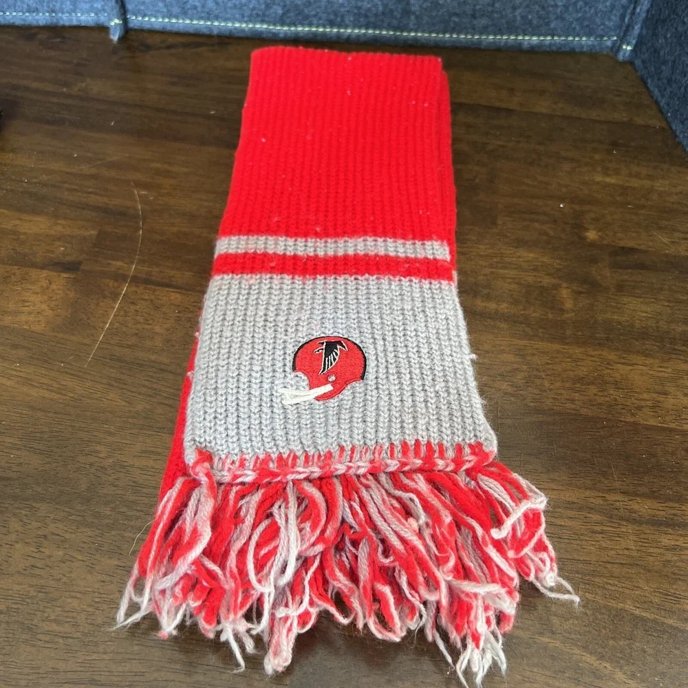 Vintage Atlanta‎ Falcons NFL Scarf Approximately 54 Inches Long